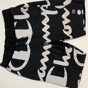 Champion Kids Bold Black and White Graphic Shorts
